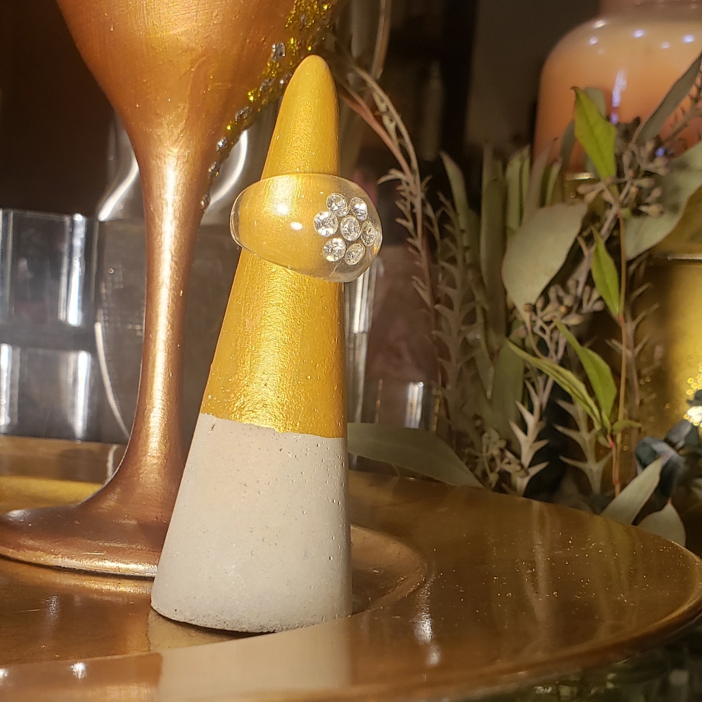 Vintage Fun Flower Ring